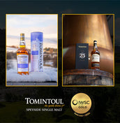 Tomintoul awarded Gold at 2024 International Wine & Spirits Competition