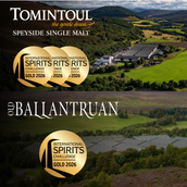 Tomintoul and Old Ballantruan Single Malts Recognised by the International Spirits Competition 2026