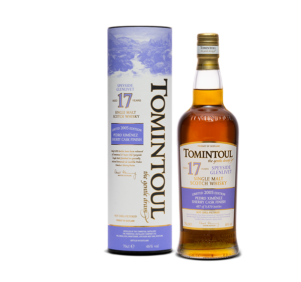 Tomintoul 17 Years Old 2005 Vintage Px Cask Finish