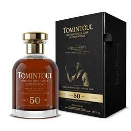 Tomintoul 50 Years Old Robert Fleming Fiftieth Anniversary Commemorative Bottling