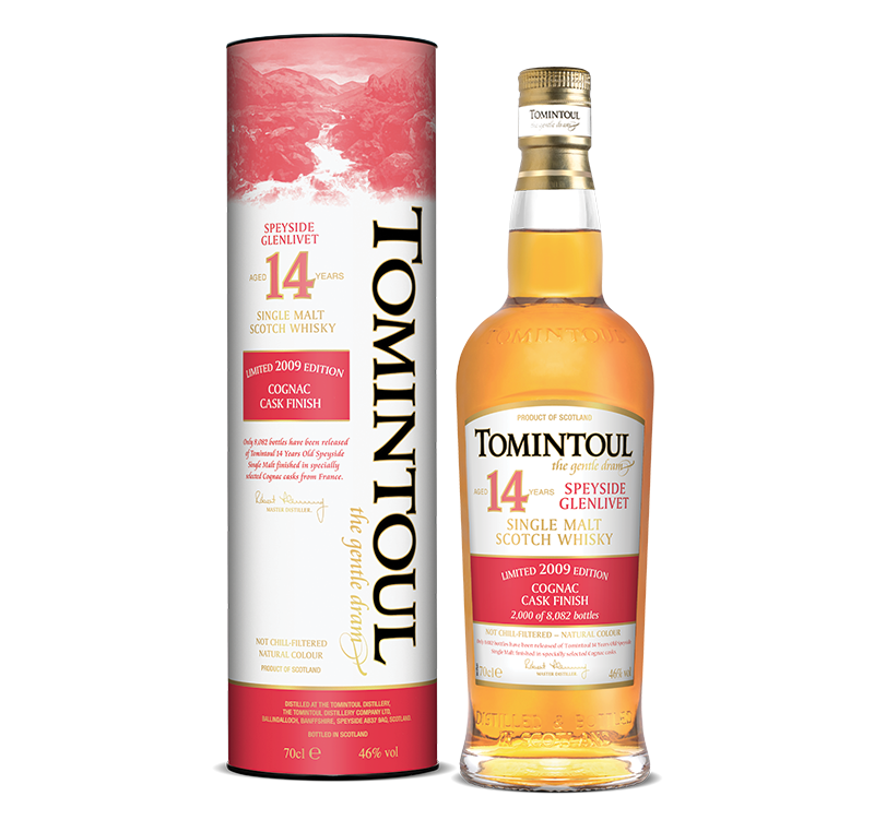 Tomintoul 14 Years Old 2009 Cognac Cask Finish