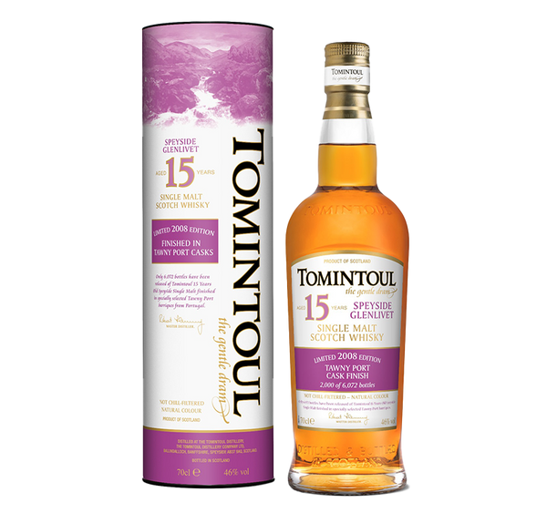 Tomintoul 15 Years Old 2008 Tawny Port Cask Finish