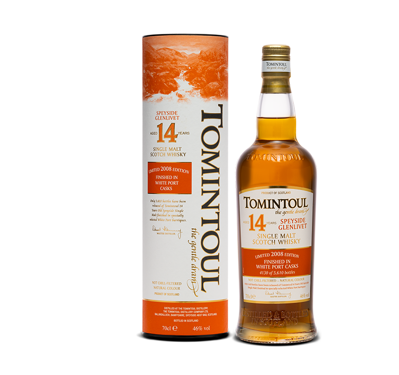 Tomintoul 14 Years Old 2008 Vintage White Port Cask Finish